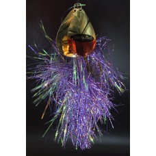 "New 2026" Purple Glass with gold & gold blood tip blades