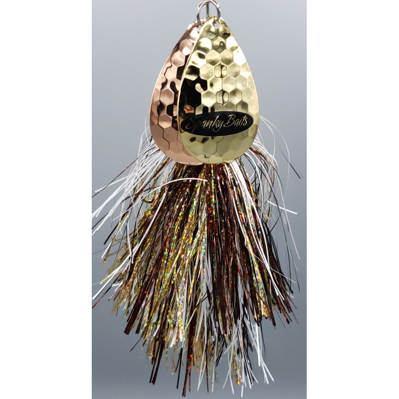 White Tail Walleye Copper Hex & Gold Hex