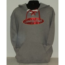 Hoodie-Grey Hockey Lace
