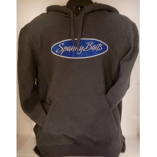 Hoodie-Graphite & Blue Super Heavy